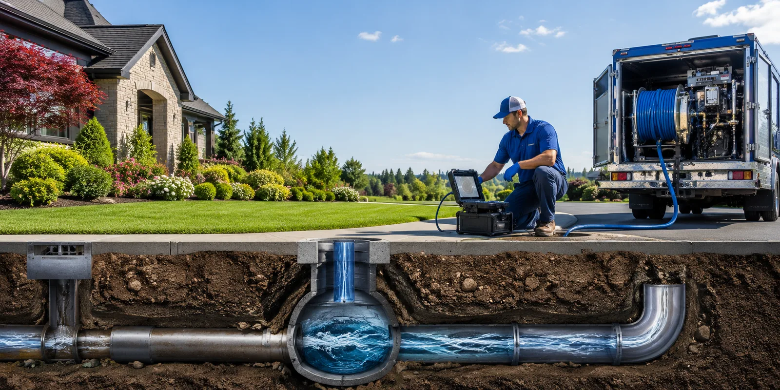 Drainage restoration information for Longton, KS